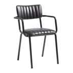 031 Za.3327c Tavostackingarmchairvintageblack
