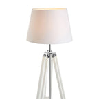 Thorne White Tripod Base Floor Lamp