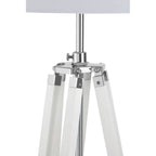 Thorne White Tripod Base Floor Lamp
