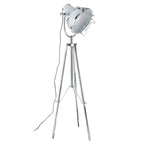 Ironworks Tripod White Floor Lamp