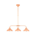 Thorne 3 Pendant Copper Finish Pendant Light