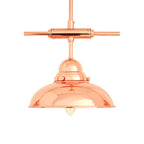 Thorne 3 Pendant Copper Finish Pendant Light