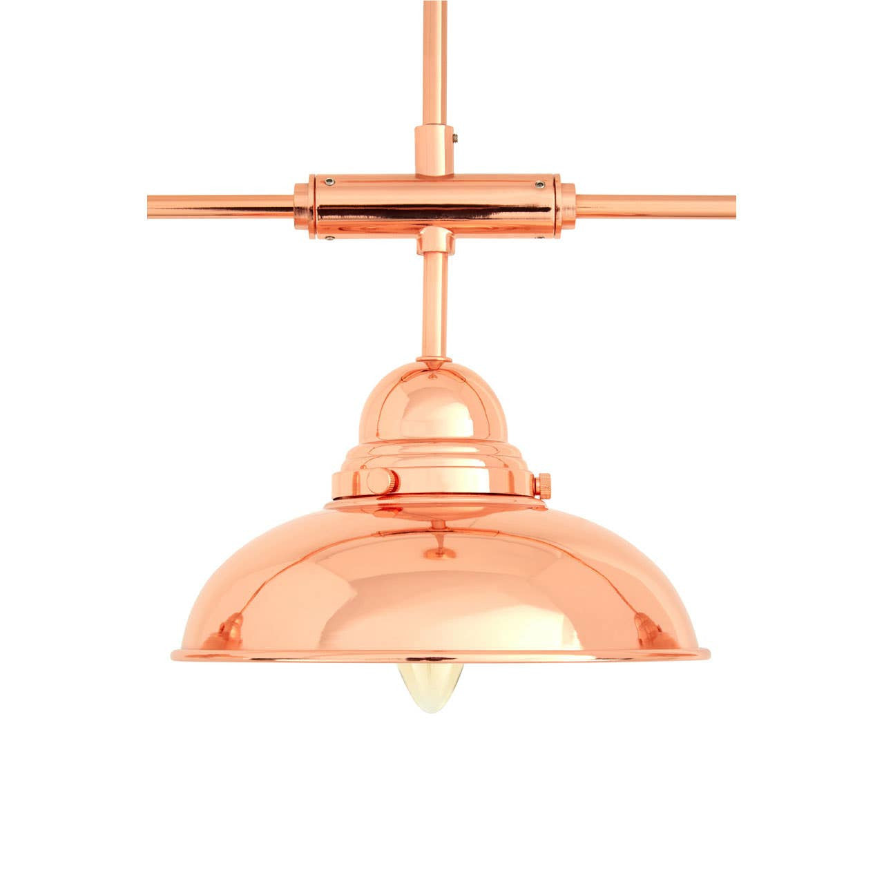 Thorne 3 Pendant Copper Finish Pendant Light