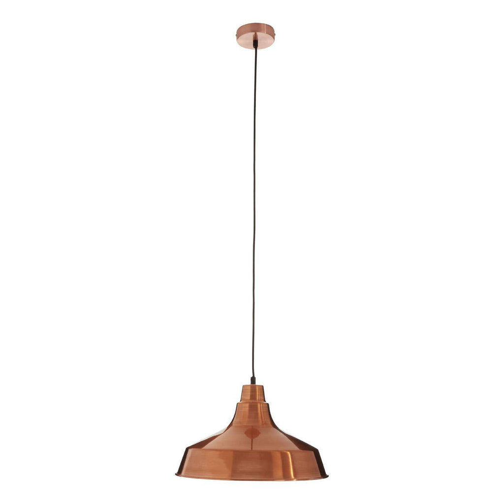 Quill Copper Finish Pendant Light