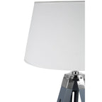 Sutton Grey Tripod Floor Lamp