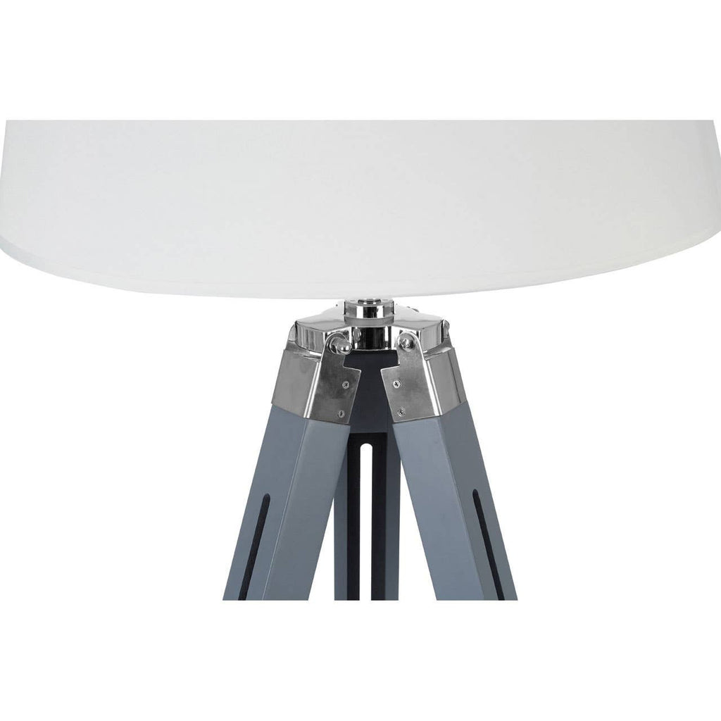 Sutton Grey Tripod Floor Lamp