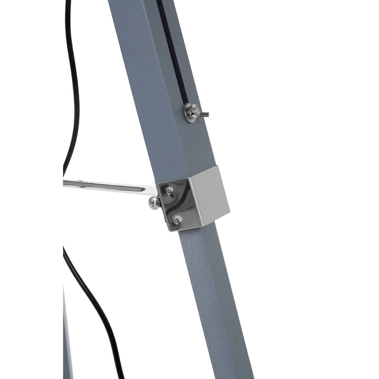 Sutton Grey Tripod Floor Lamp