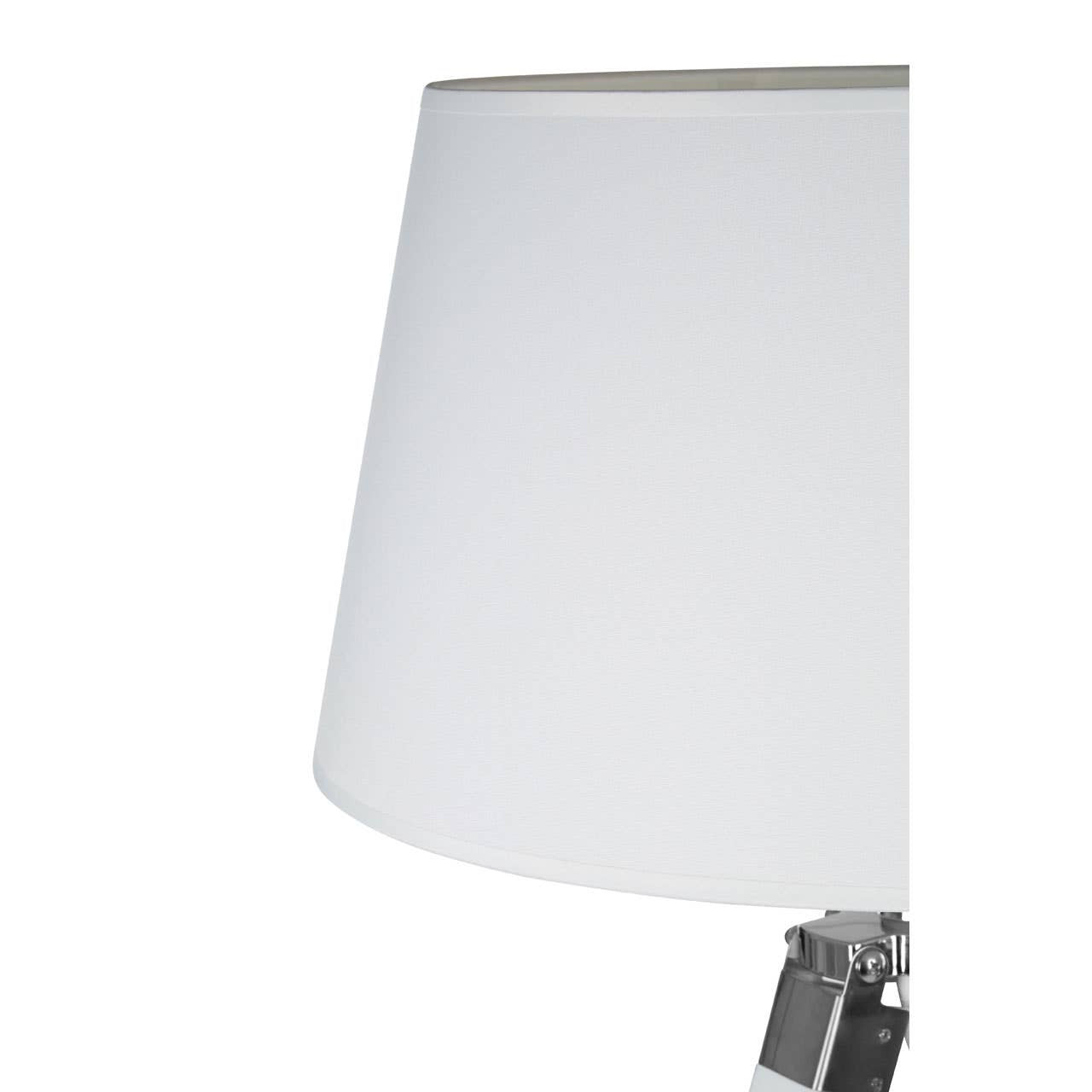 Sutton White Tripod Floor Lamp