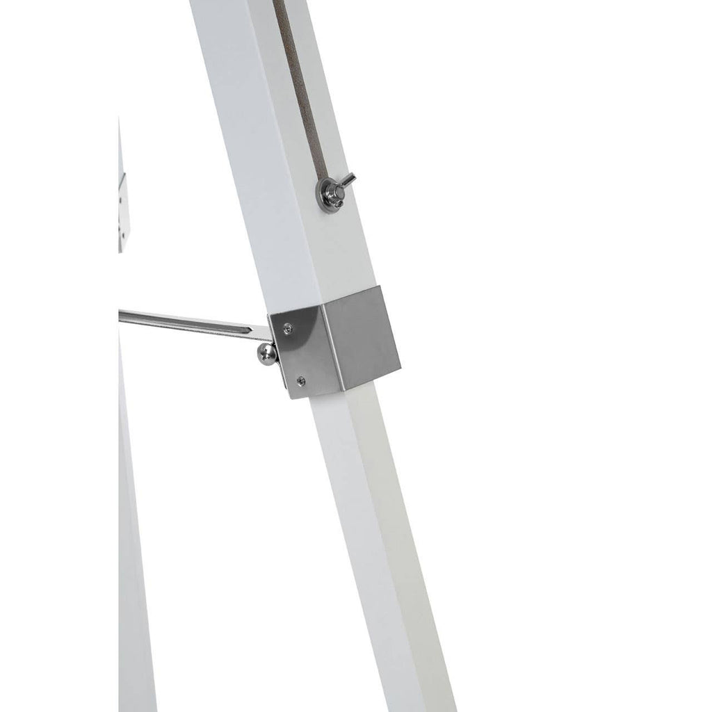 Sutton White Tripod Floor Lamp