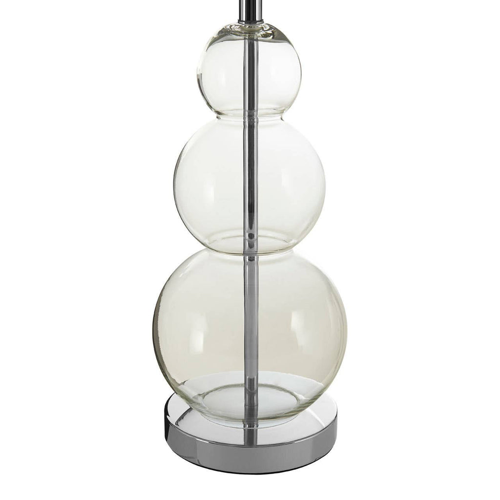 Reed Grey Fabric Shade Table Lamp