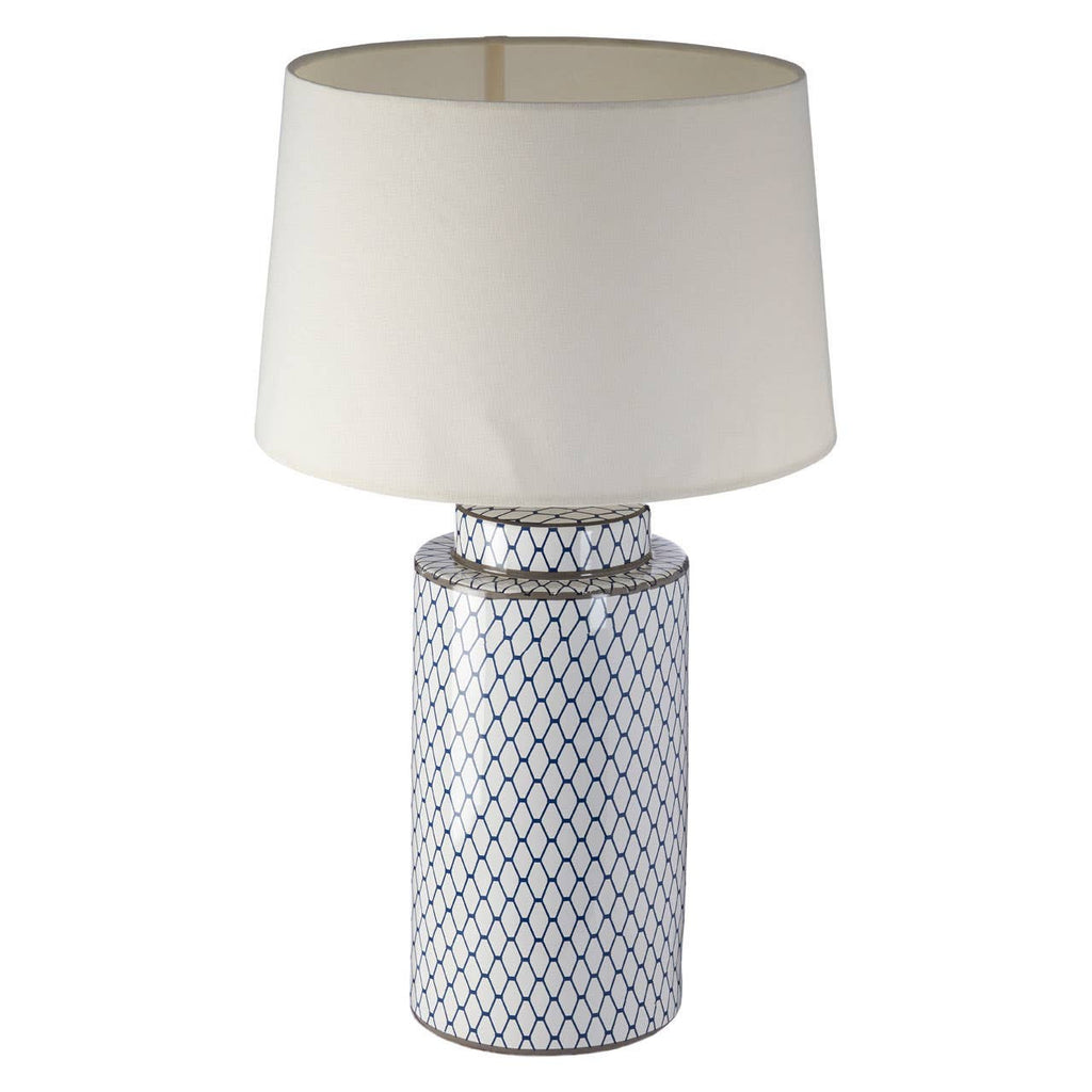 Marino Ceramic Table Lamp With Cream Shade