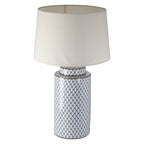 Marino Ceramic Table Lamp With Cream Shade