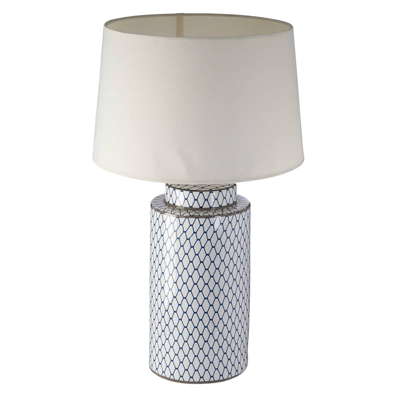 Marino Ceramic Table Lamp With Cream Shade
