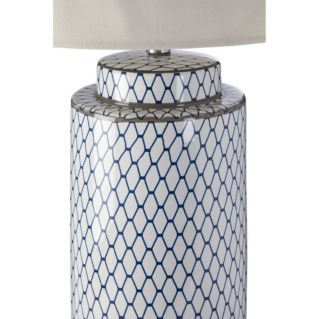 Marino Ceramic Table Lamp With Cream Shade