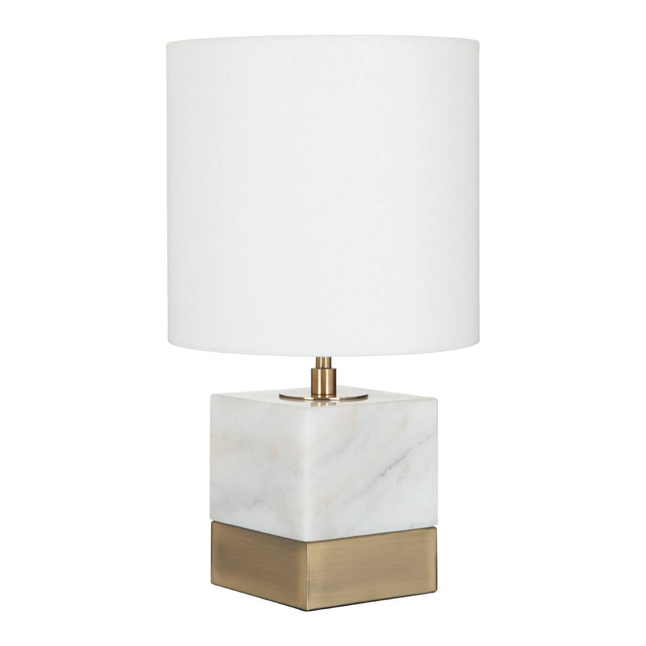 Lucano White Marble Accent Lamp
