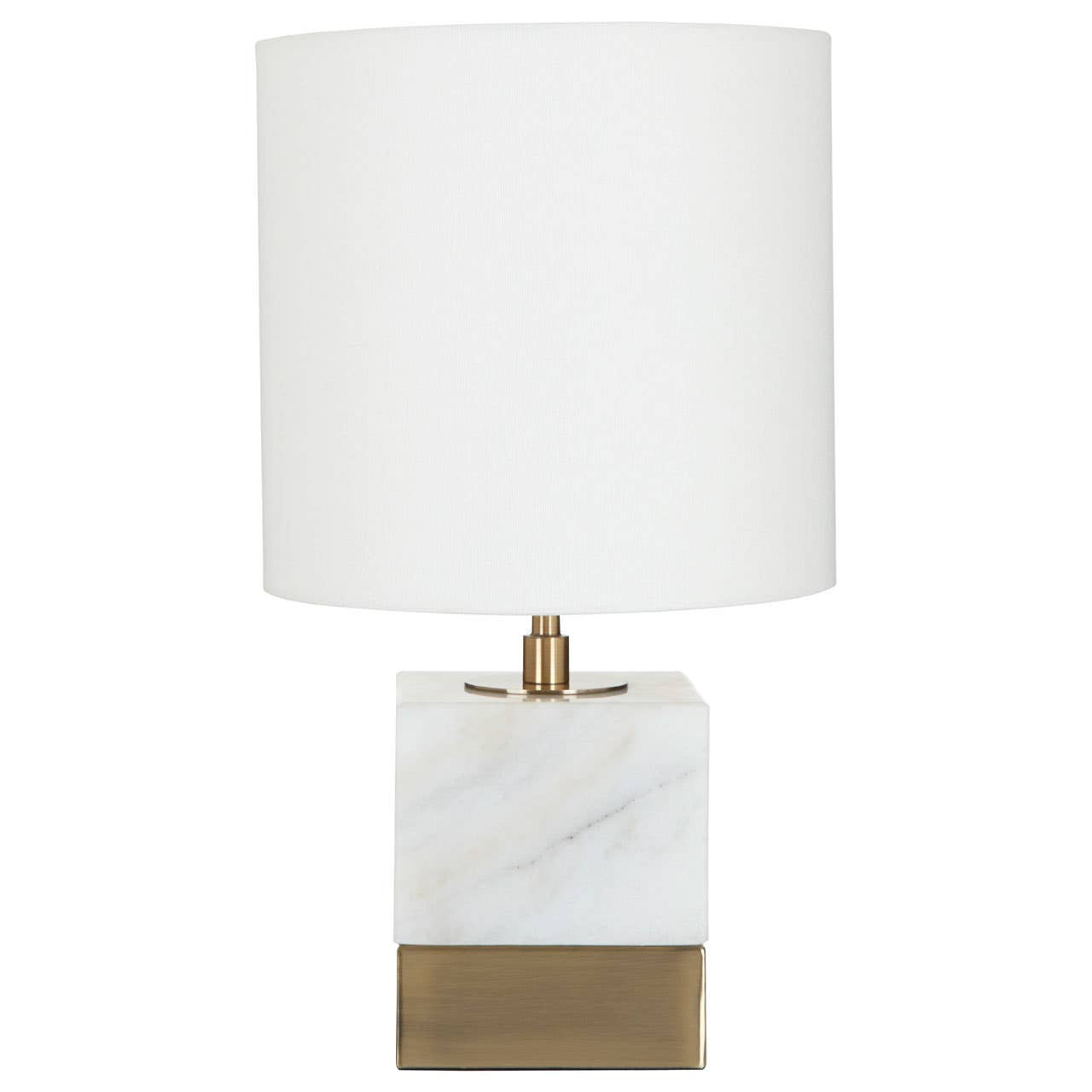 Lucano White Marble Accent Lamp