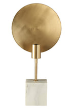 Amara Table Lamp With White Marble Base