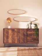 Amara Table Lamp With White Marble Base