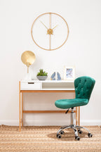 Amara Table Lamp With White Marble Base
