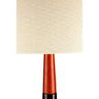 Orion Table Lamp with Wood and Ceramic Base