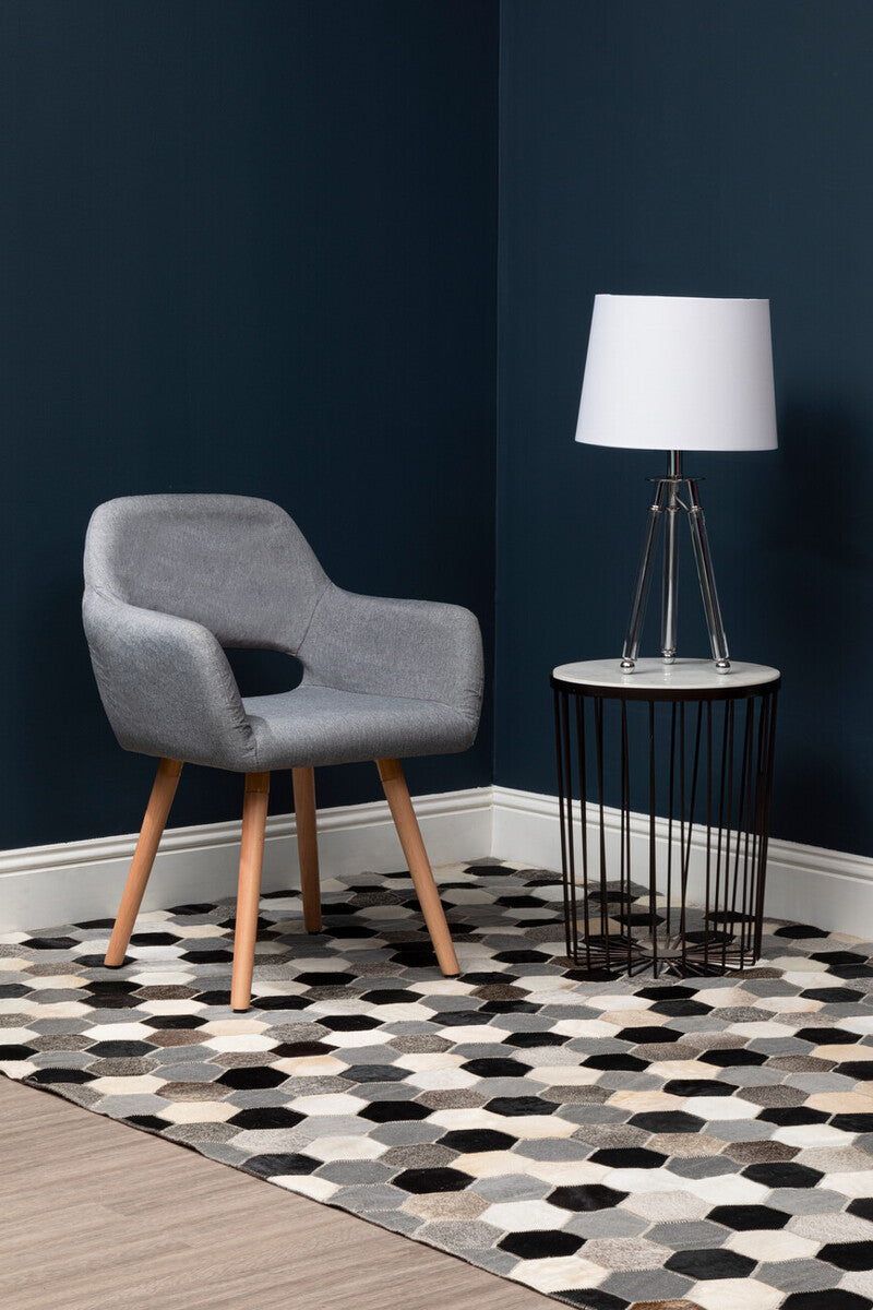 Cordelia Chrome Finish Tripod Table Lamp