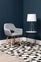 Cordelia Chrome Finish Tripod Table Lamp