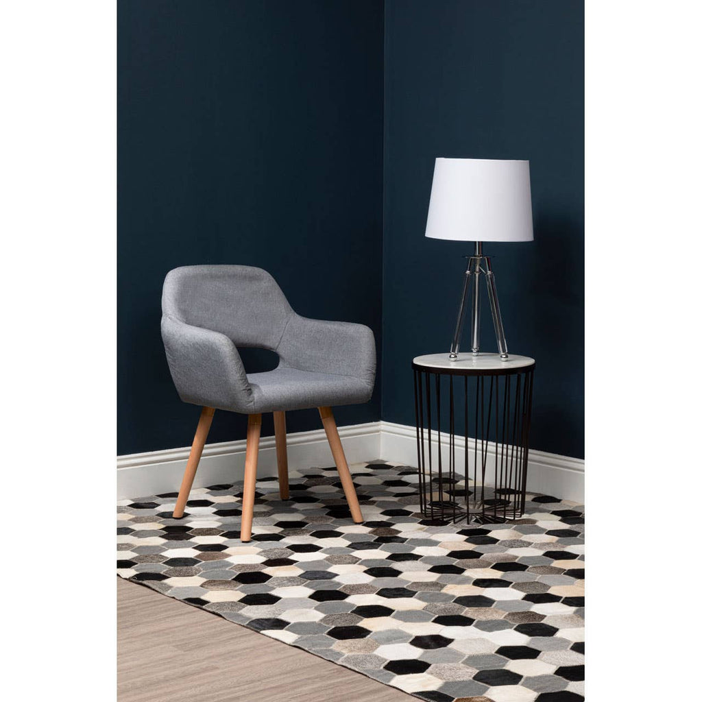 Cordelia Chrome Finish Tripod Table Lamp