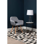 Cordelia Chrome Finish Tripod Table Lamp