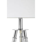 Cordelia Chrome Finish Tripod Table Lamp