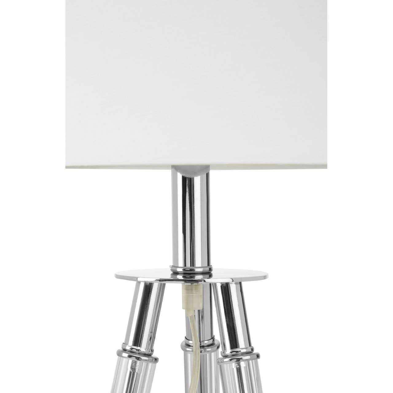 Cordelia Chrome Finish Tripod Table Lamp