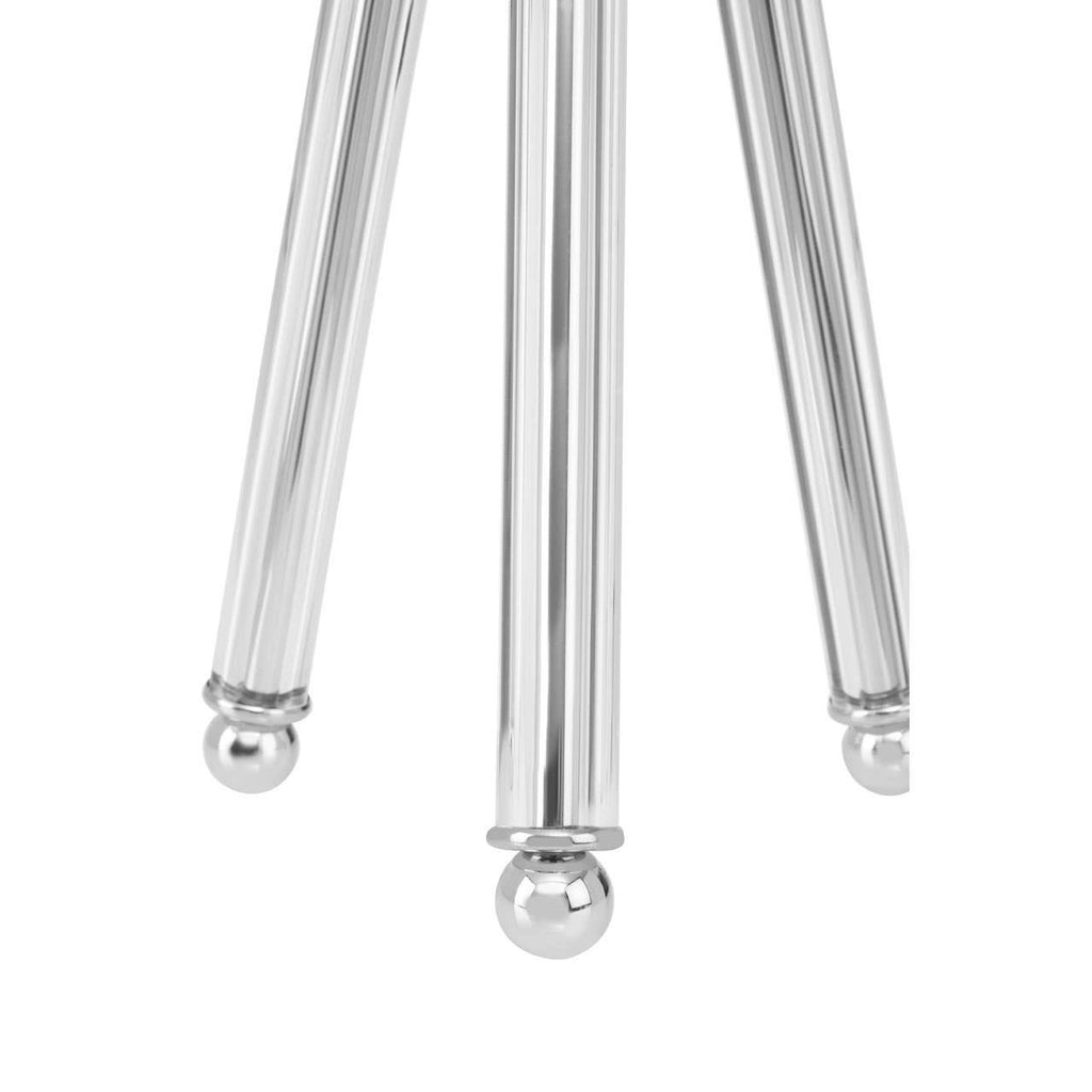 Cordelia Chrome Finish Tripod Table Lamp