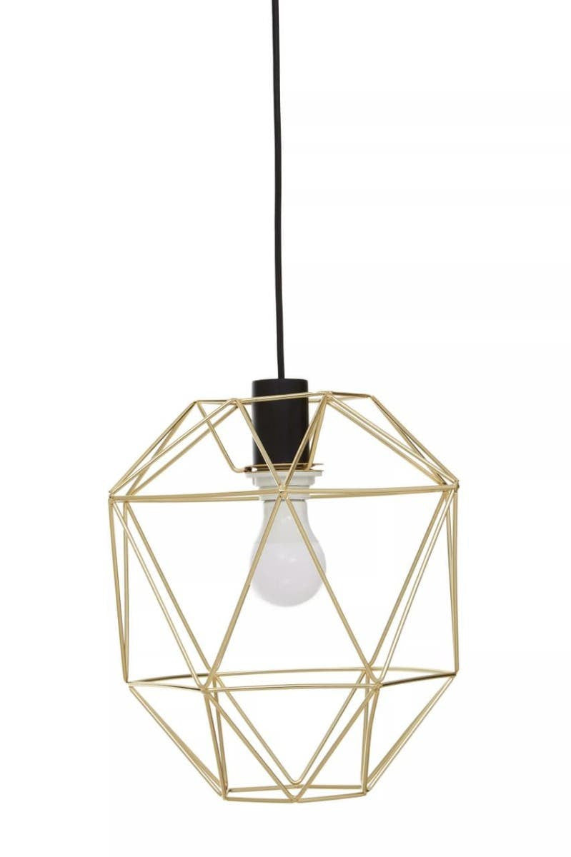 Vega Champagne Gold Pendant Light