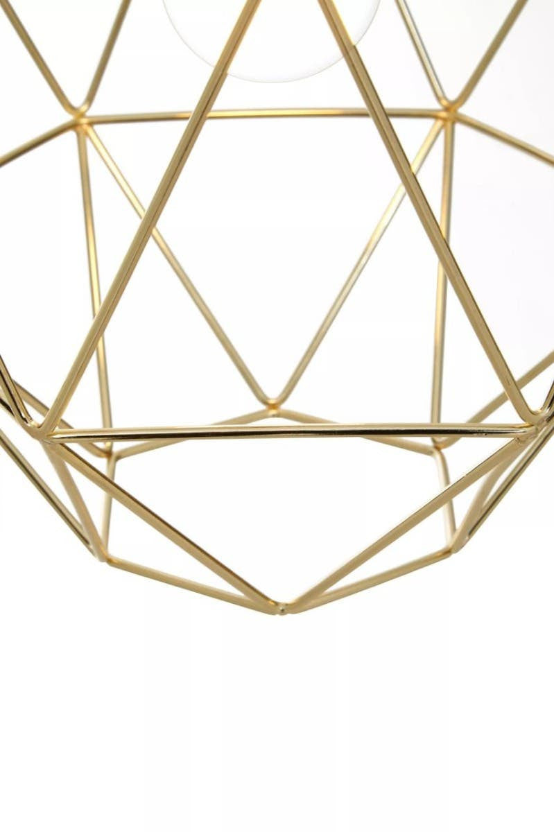 Vega Champagne Gold Pendant Light
