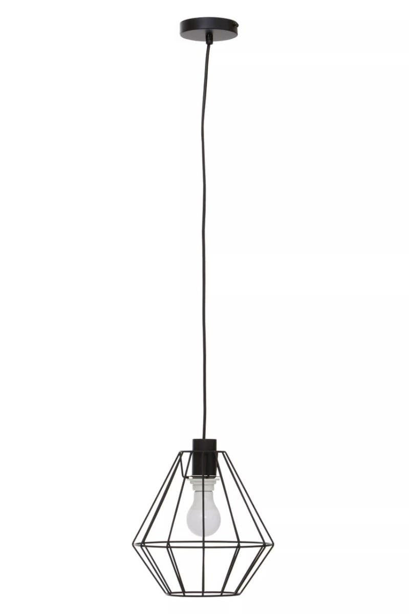 Vega Black Cage Pendant Light