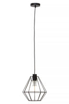 Vega Black Cage Pendant Light