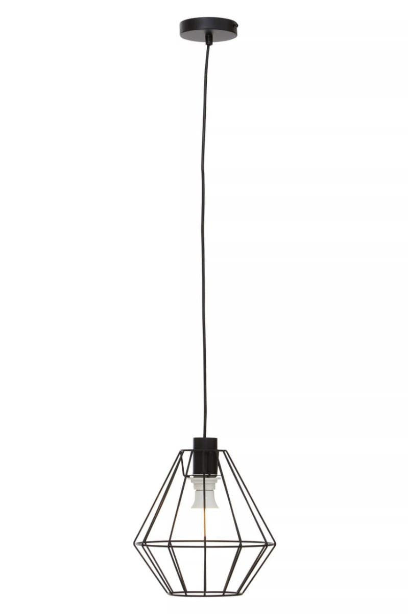 Vega Black Cage Pendant Light
