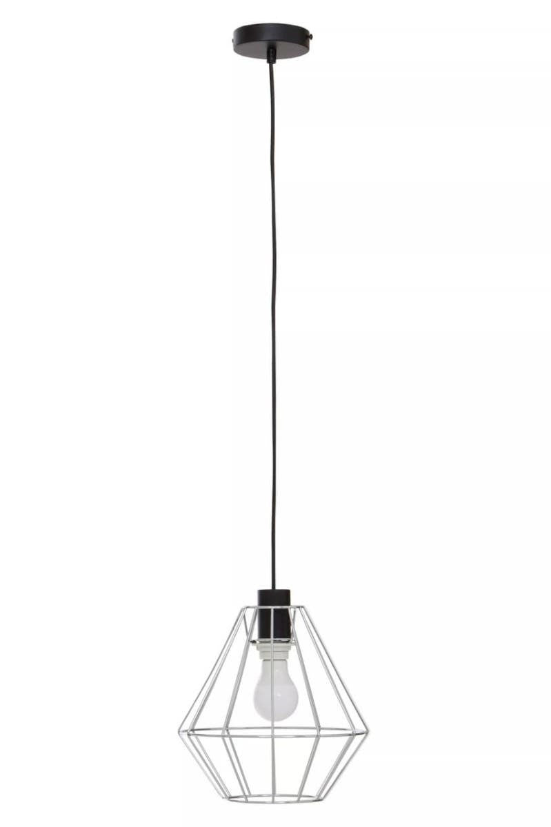 Vega Chrome Cage Pendant Light