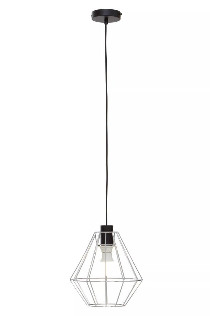Vega Chrome Cage Pendant Light