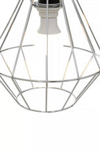 Vega Chrome Cage Pendant Light