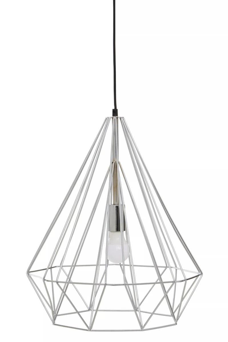 Vega Chrome Conical Pendant light