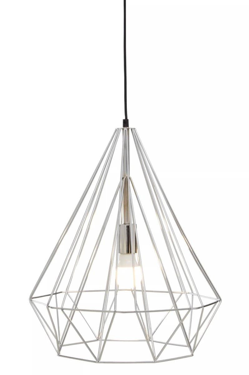 Vega Chrome Conical Pendant light