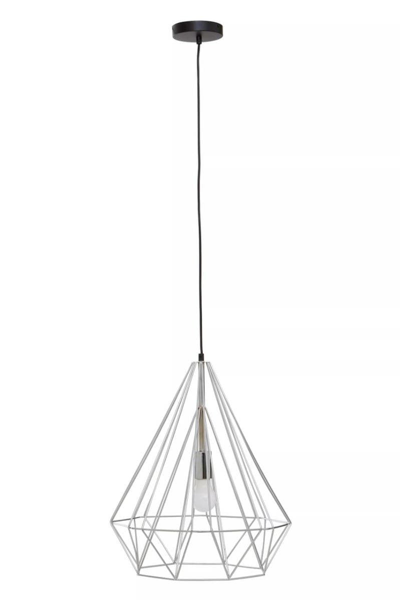 Vega Chrome Conical Pendant light