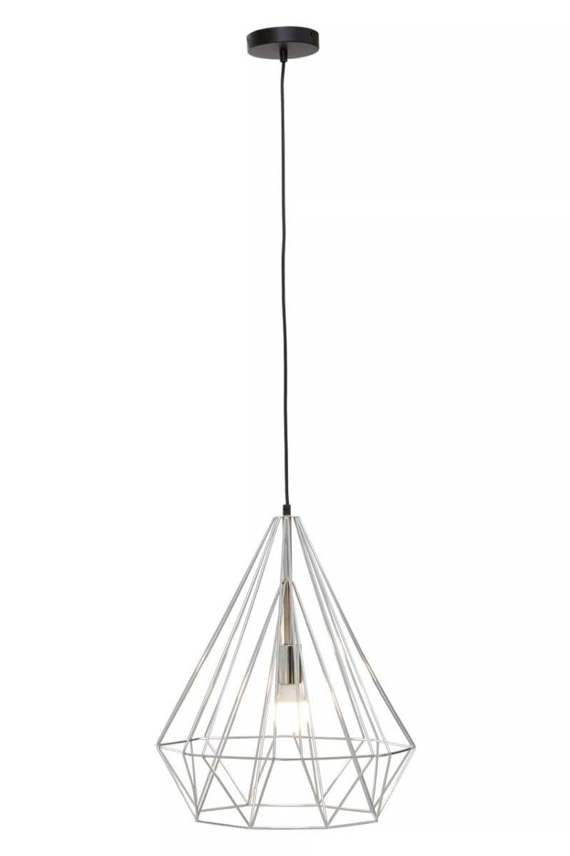 Vega Chrome Conical Pendant light