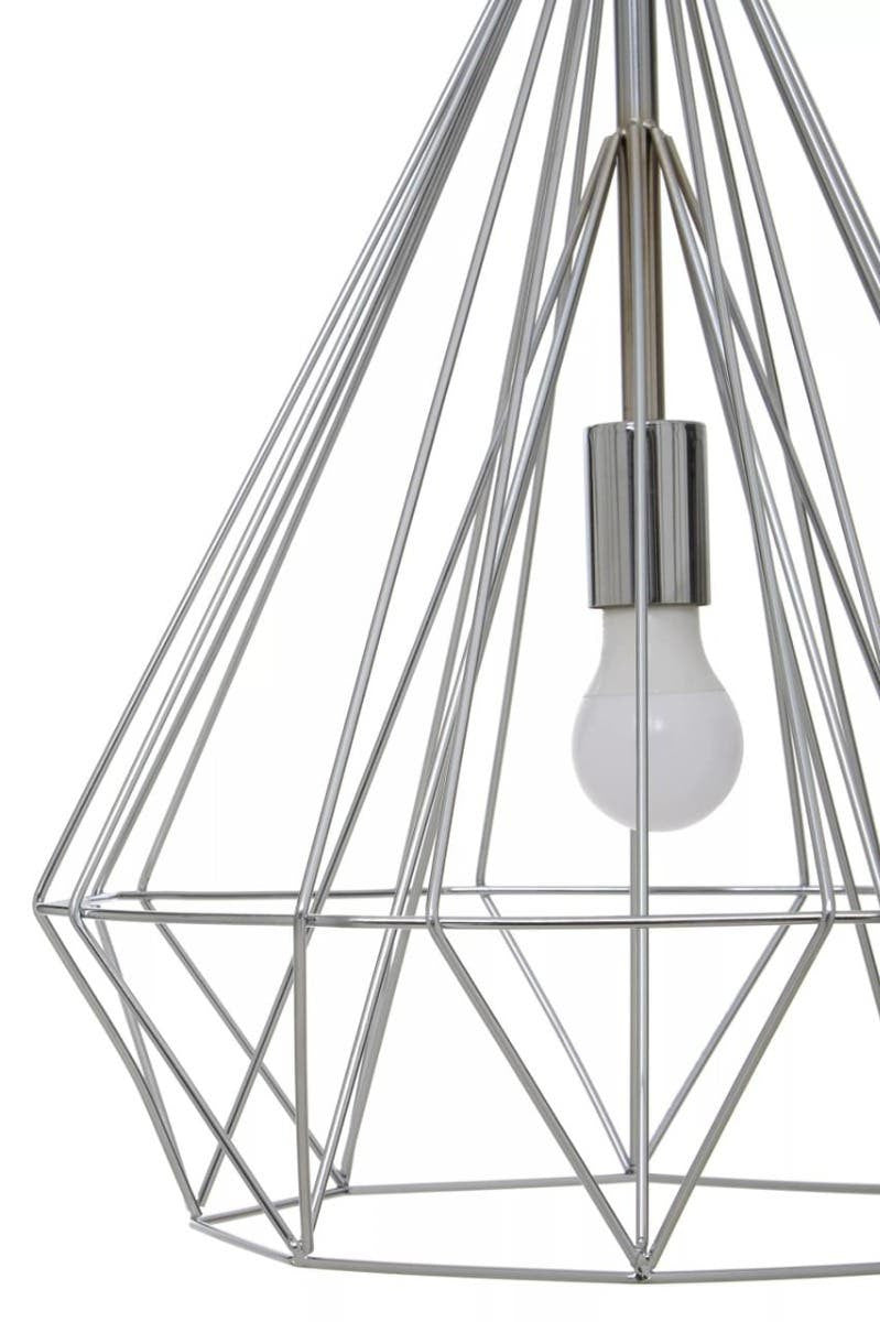 Vega Chrome Conical Pendant light