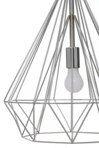 Vega Chrome Conical Pendant light