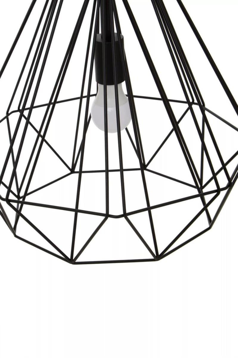 Vega Black Conical Pendant light