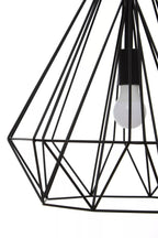 Vega Black Conical Pendant light