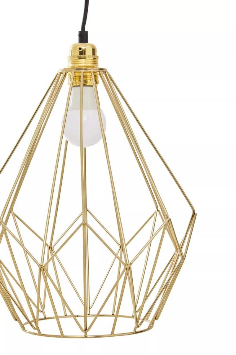 Vega Champagne Gold Frame Pendant light