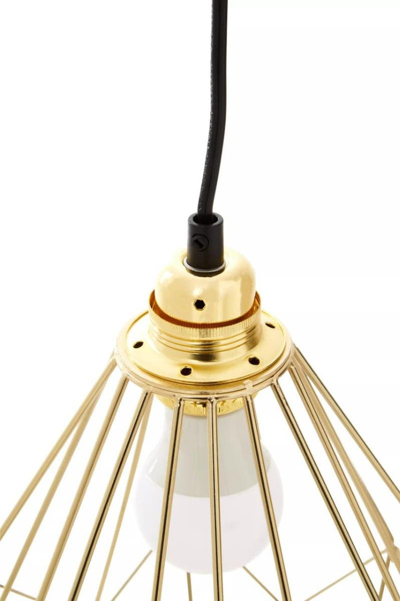 Vega Champagne Gold Frame Pendant light