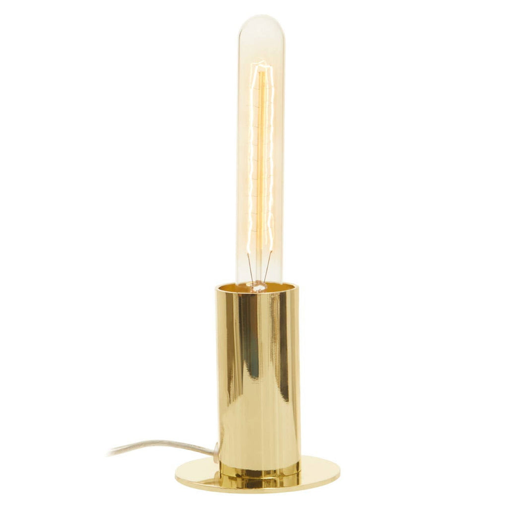 Copenhagen Shiny Brass Finish Table Lamp